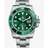 Fake Rolex Submariner Date Gree Dial 116610LV.