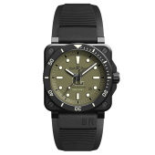 fake Bell & Ross Br 03-92 Diver Military Limited Edition BR0392-D-KA-CE-SRB