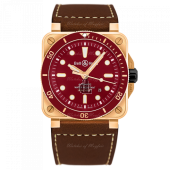 fake Bell & Ross Br 03-92 Diver Red Bronze Limited Edition 42mm BR0392-D-R-BR/SCA