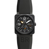 Bell & Ross GMT 42mm Mens Watch BR 03-51 GMT CARBON fake