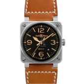 Golden Heritage Bell & Ross Automatic 42mm Mens Watch BR 03-92 GOLDEN HERITAGE fake