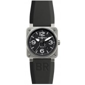 Steel Bell & Ross BR Mens Automatic Watch BR 03-92 NEW STEEL fake