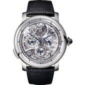 Rotonde de Cartier Grande Complication skeleton watch W1556251 imitation