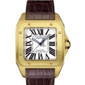 AAA quality Cartier Santos Mens Watch W20071Y1 replica.