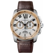 AAA quality Calibre De Cartier Chronograph Mens Watch W7100043 replica.