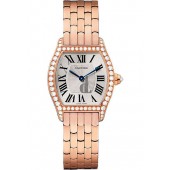 Cartier Tortue Silvered Flinque Dial Ladies Watch imitation