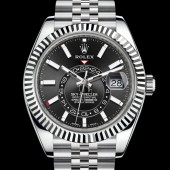 fake Rolex Sky-Dweller Combination of Oystersteel and 18 ct white gold M326934-0006