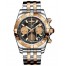 Breitling Chronomat 41 Steel & Rose Gold Mens Watch CB014012/BA53/378C  replica.