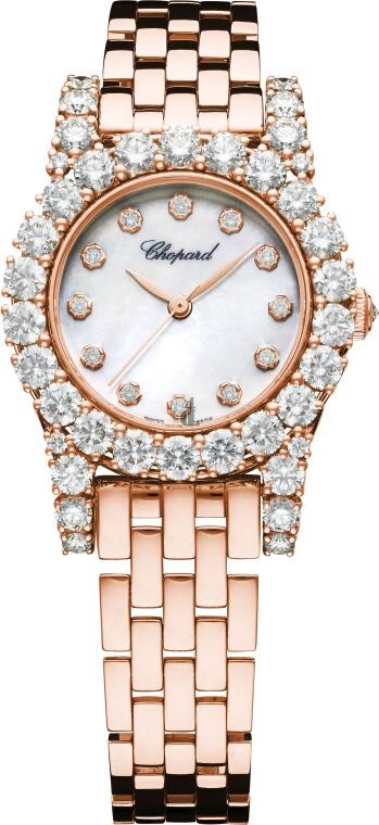 Replica Chopard L'Heure Du Diamant Mother Of Pearl Diamond Women's Watch