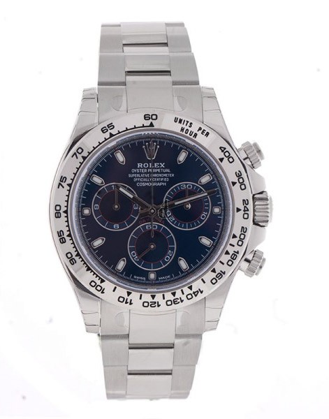 imitation Rolex Cosmograph Daytona Black Dial Stainless Steel Oyster Watch