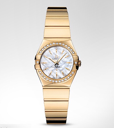 Omega Constellation Polished Quarz Mini  watch replica 123.55.24.60.55.008
