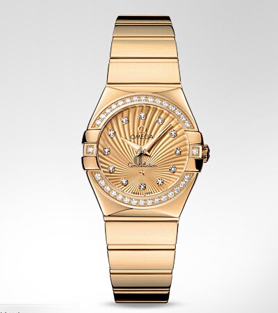 Omega Constellation Polished 27mm  watch replica 123.55.27.60.58.002