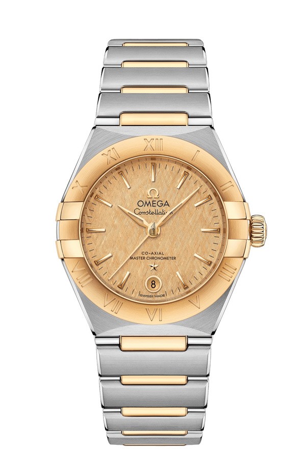 OMEGA Constellation Steel yellow gold Anti-magnetic Watch 131.20.29.20.08.001 replica