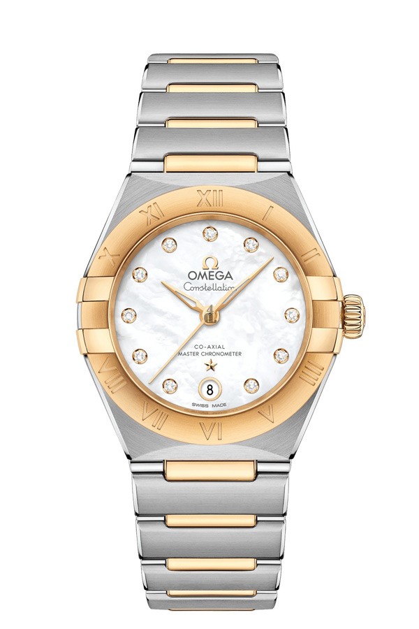 OMEGA Constellation Steel yellow gold Anti-magnetic Watch 131.20.29.20.55.002 replica