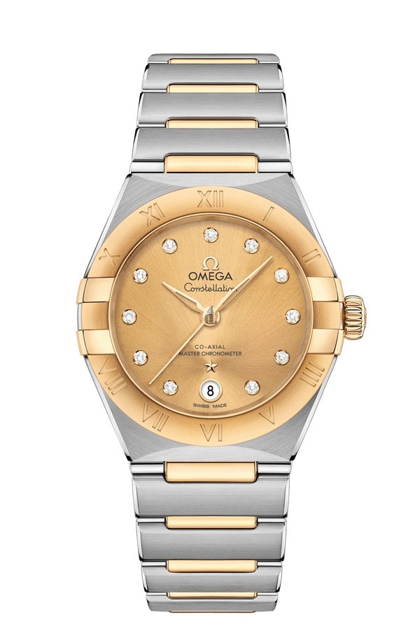 OMEGA Constellation Steel yellow gold Anti-magnetic Watch 131.20.29.20.58.001 replica