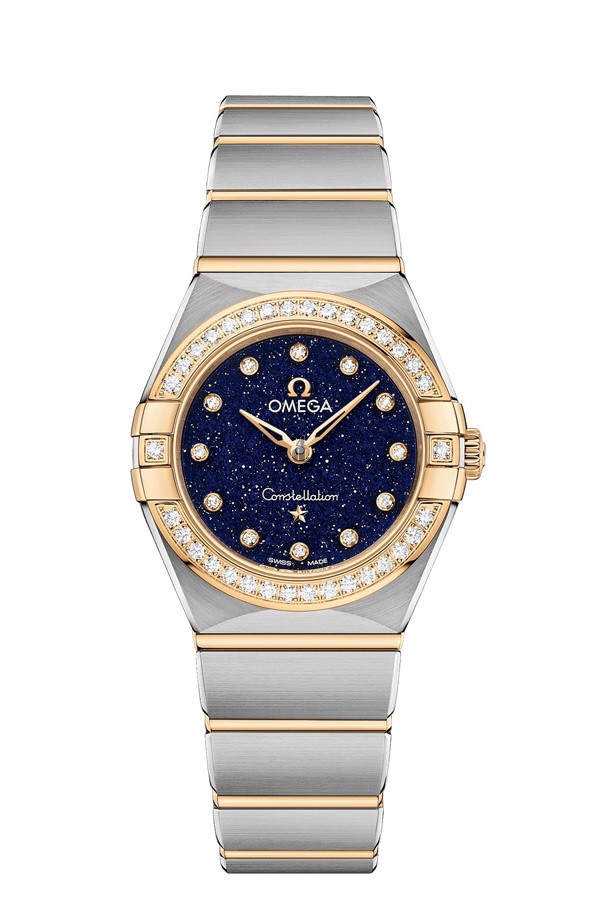 OMEGA Constellation Steel yellow gold Diamonds Watch 131.25.25.60.53.001 replica