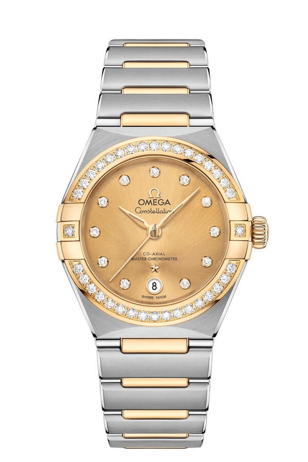 OMEGA Constellation Steel yellow gold Anti-magnetic Watch 131.25.29.20.58.001 replica