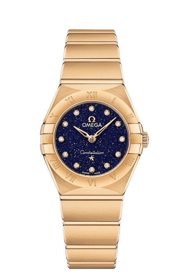 OMEGA Constellation Yellow gold Diamonds Watch 131.50.25.60.53.001 replica