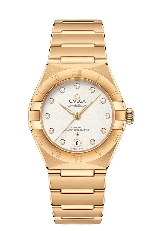 OMEGA Constellation Yellow gold Anti-magnetic Watch 131.50.29.20.52.002 replica