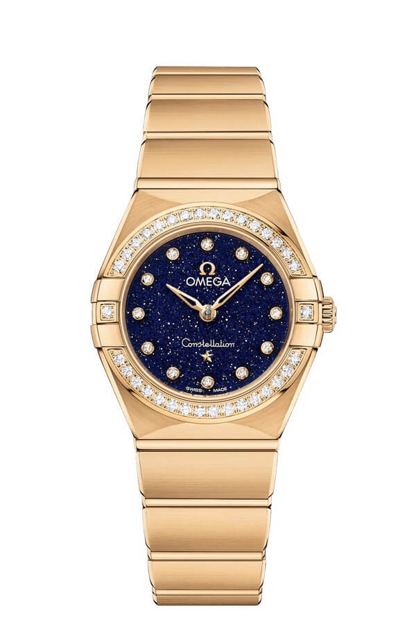 OMEGA Constellation Yellow gold Diamonds Watch 131.55.25.60.53.001 replica