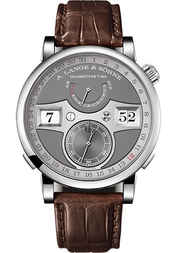 fake A. Lange & Sohne Zeitwek Date Light Grey Watch 148.038