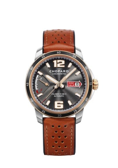 Replica Chopard Mille Miglia GTS Power Control Stainless Steel & 18K Rose Gold 168566-6001