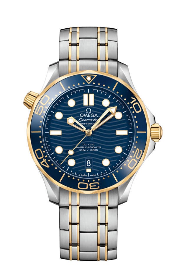 OMEGA Seamaster Steel yellow gold Anti-magnetic Watch 210.20.42.20.03.001 replica