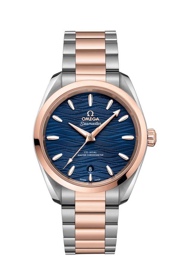 OMEGA Seamaster Steel Sedna Gold Chronometer Watch 220.20.38.20.03.001 replica