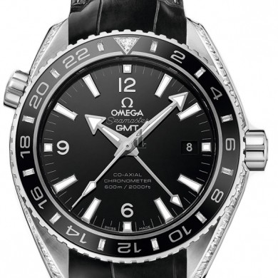 Fake Omega Seamaster Planet Ocean 600 M Omega Co-axial GMT 43.5 mm