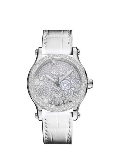 Chopard Happy Snowflakes 18K White Gold And Diamonds Limited Edition 274891-1014