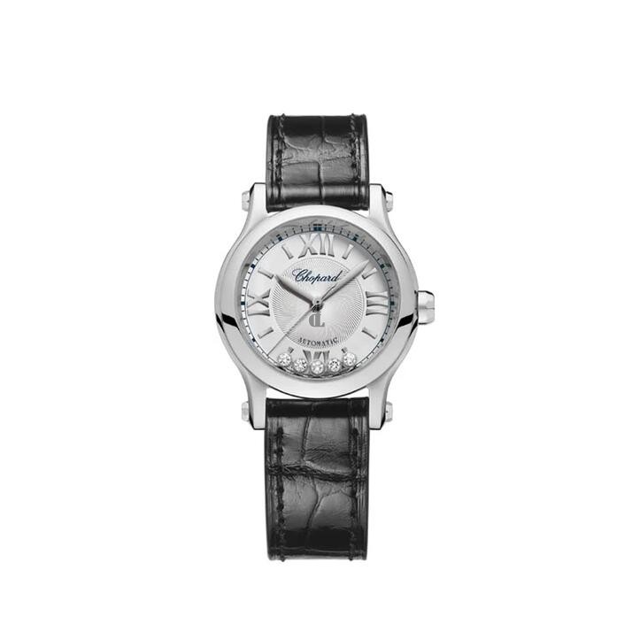 fake Chopard Happy Sport Automatic Silver Dial Ladies 278573-3011