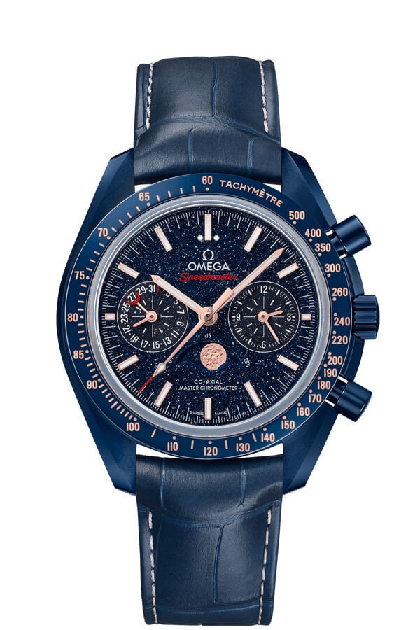 OMEGA Speedmaster Blue ceramic Anti-magnetic Watch 304.93.44.52.03.002 replica