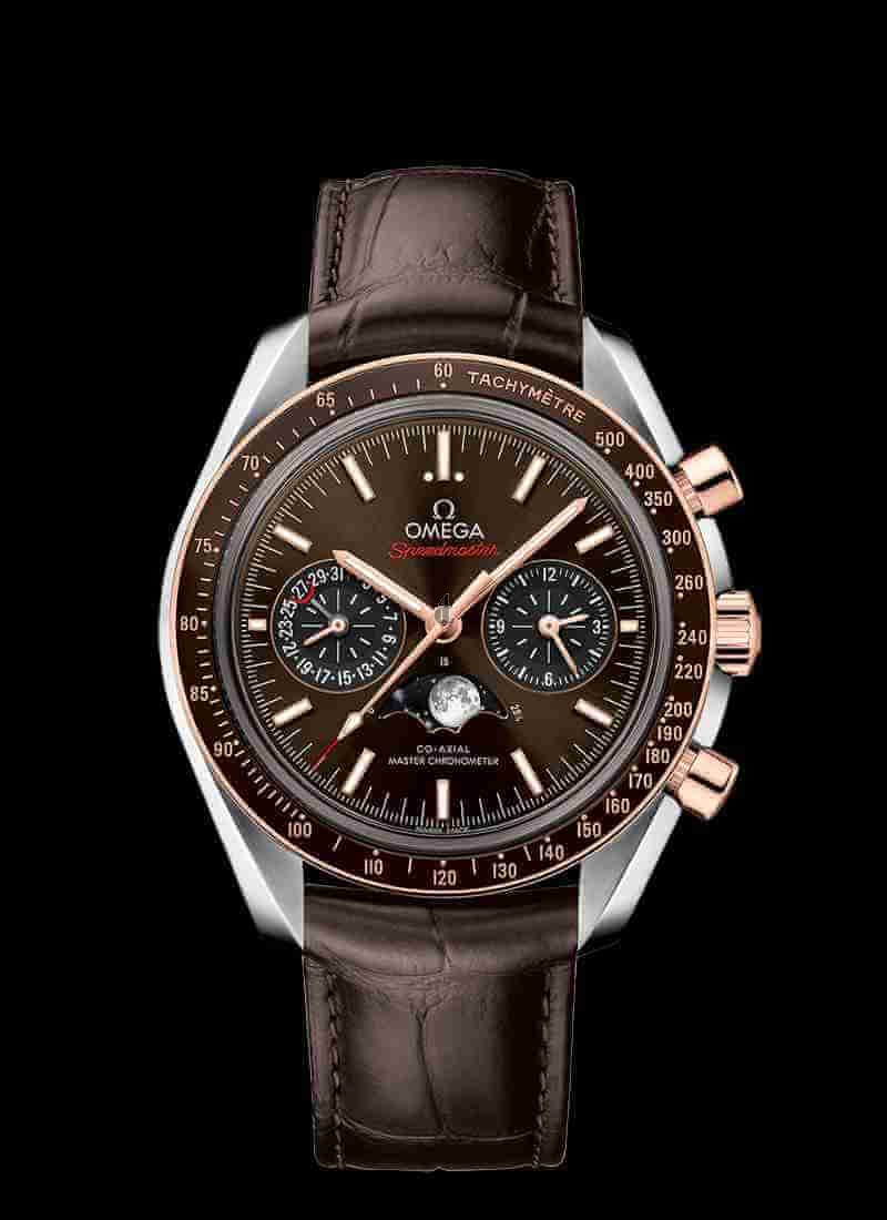 Fake OMEGA Speedmaster Moonwatch Co-Axial Master Chronometer Moonphase Chronograph 44.25mm 304.23.44.52.13.001