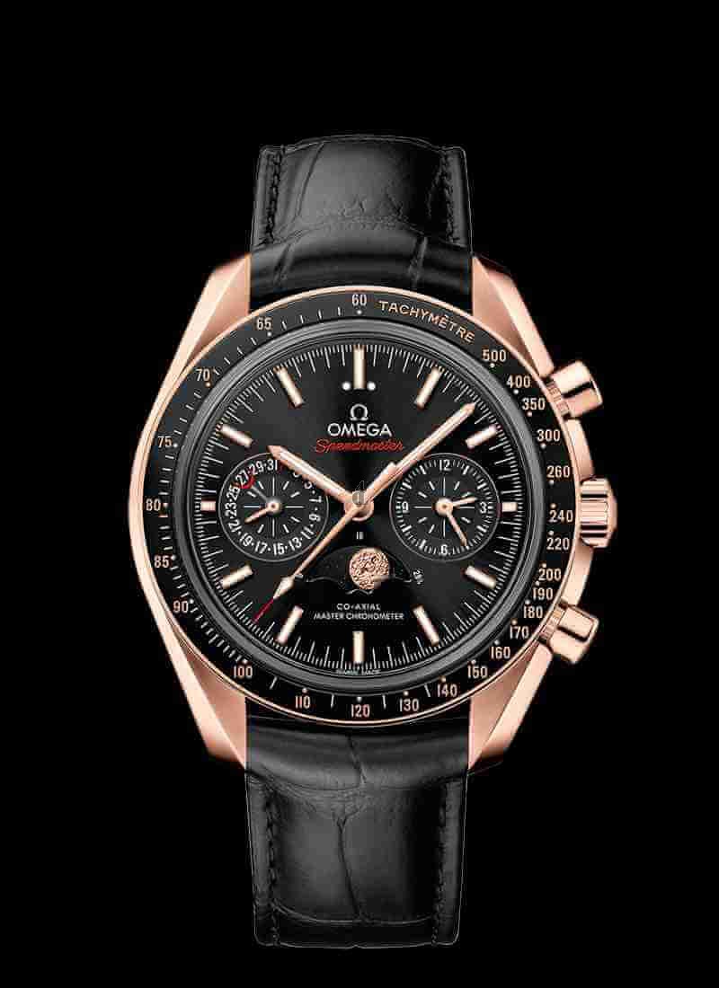 Fake OMEGA Speedmaster Moonwatch Co-Axial Master Chronometer Moonphase Chronograph 44.25mm 304.63.44.52.01.001