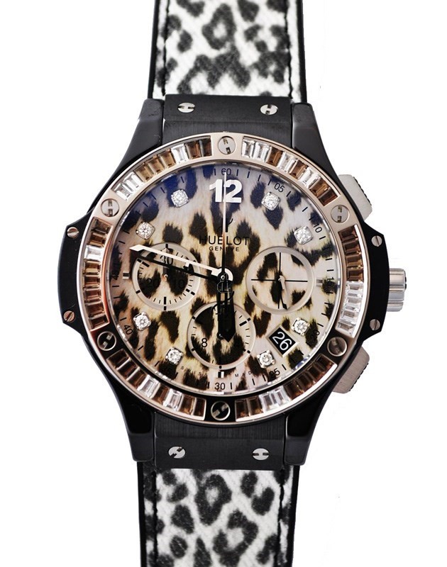 Hublot Big Bang Chronograph Leopard Dial Unisex Watch 341.cw.7717.nr.1977 replica.