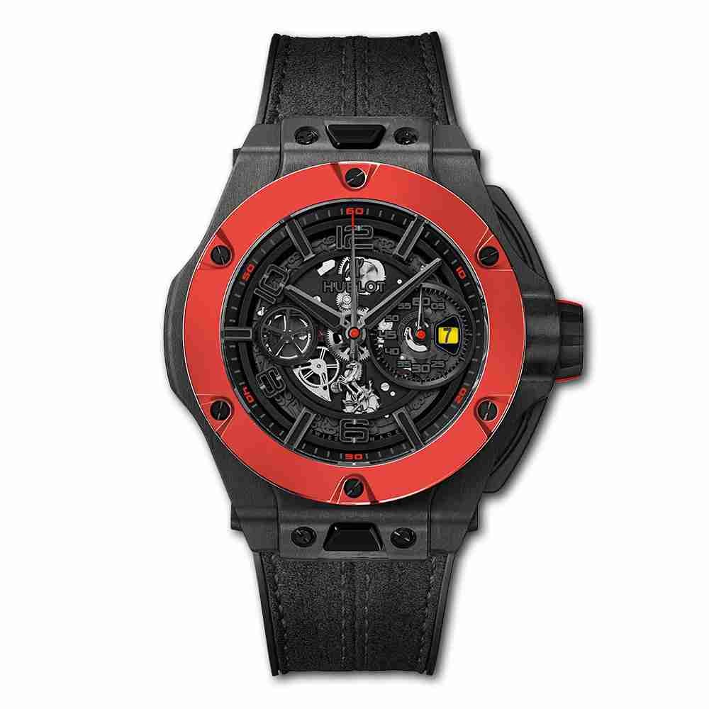 Hublot Big Bang Ferrari Chronograph Unico Carbon Red Ceramic 45mm 402.QF.0110.WR