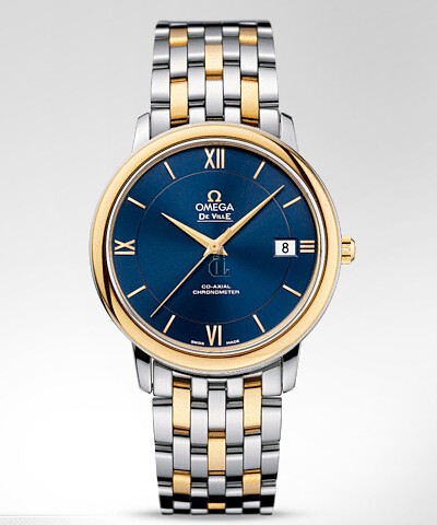 Omega De Ville Prestige Automatic Gold Men  watch replica 424.20.37.20.03.001