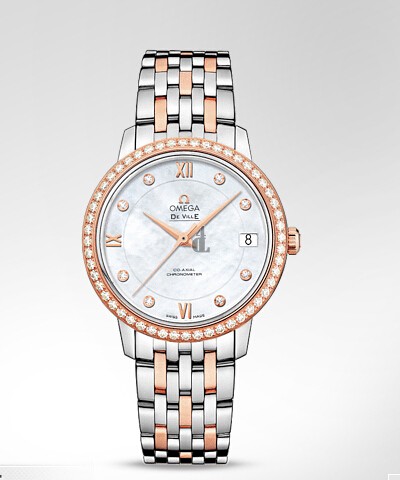 Omega De Ville Prestige Co-Axial  watch replica 424.25.33.20.55.002