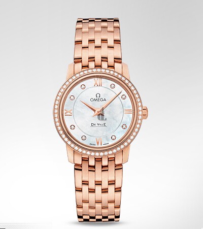 Omega De Ville Prestige Quarz  watch replica 424.55.27.60.55.002