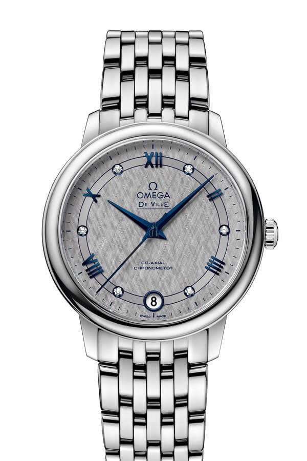 OMEGA De Ville Steel Chronometer Watch 424.10.33.20.56.002 replica