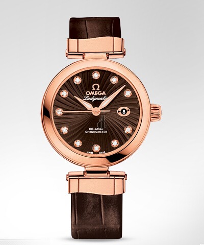Omega De Ville Ladymatic 34mm  watch replica 425.63.34.20.63.001