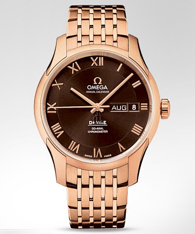 Omega De Ville Annual Calendar  watch replica 431.50.41.22.13.001