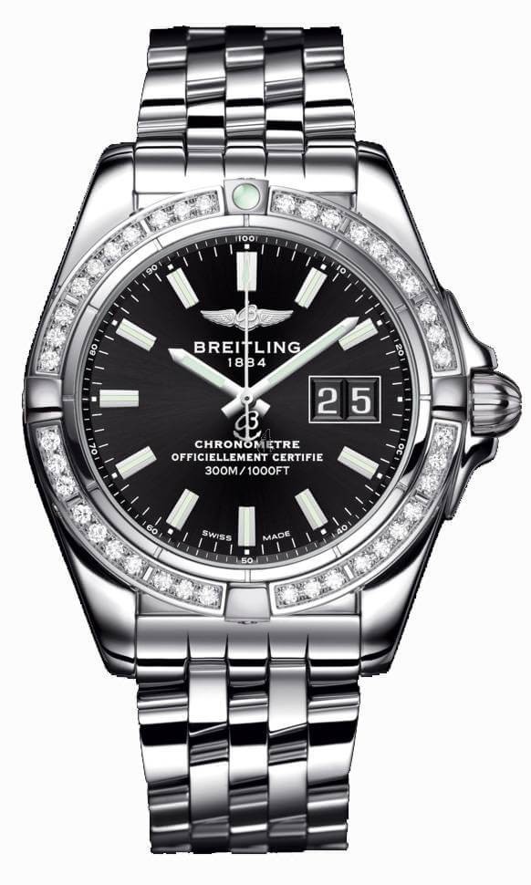 Breitling Galactic 41  Stainless Steel Watch fake
