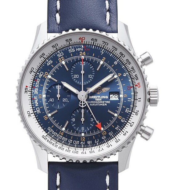Breitling Navitimer World Blue Dial Watch A2432212.C651.101X.A20BA.1  replica.