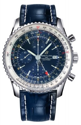 Breitling Navitimer 1 Chronograph GMT 46 Mens Watch A24322121C2P1 replica