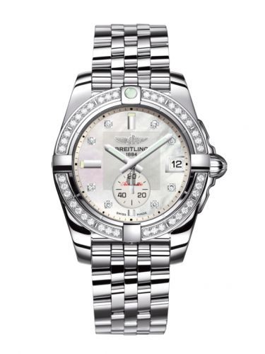 Breitling Galactic 36 Automatic Chronometer Diamond Dial & Bezel Watch A3733053/A717-376A replica