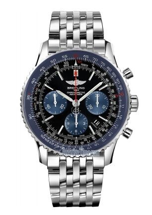 Breitling Navitimer 01 Limited Blue Edition Stainless Steel AB012116/BE09