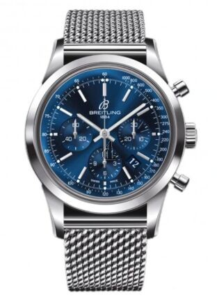 Breitling Transocean Chronograph Limited Edition Stainless Steel AB015112/C860/154A