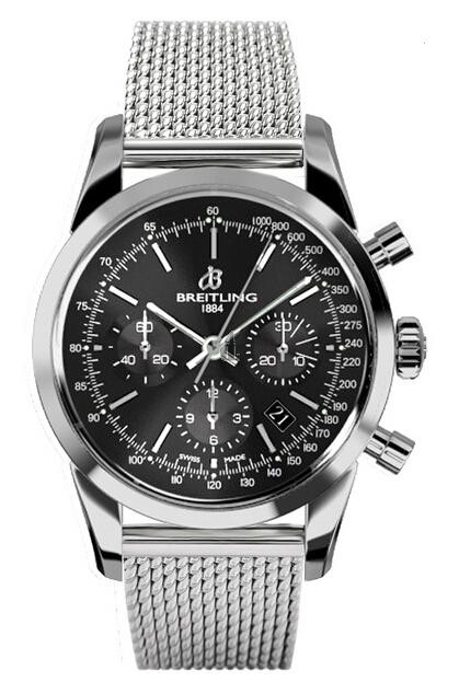 Breitling Transocean Chronograph Watch AB015212/BA99 154A  replica.