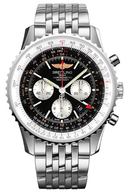Breitling Navitimer GMT Watch AB044121/BD24 443A  replica.
